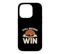 Carcasa para iPhone 14 Pro Still Waters Ganar Pesca Lago Pesca Al Aire Libre Pescador