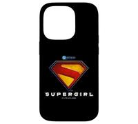 Carcasa para iPhone 14 Pro Supergirl 2026 Full Color Shield Name Under Shield