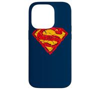 Carcasa para iPhone 14 Pro Superman Shattered Shield Logo