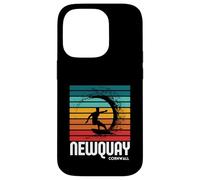 Carcasa para iPhone 14 Pro Surf Newquay Cornwall Playa Vintage Retro Surf