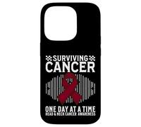 Carcasa para iPhone 14 Pro Surviving Head and Neck Cancer Awareness Survivor Gifts