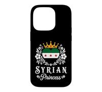 Carcasa para iPhone 14 Pro Syrian Princess Syria Flag Proud Syrian Girl