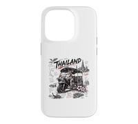 Carcasa para iPhone 14 Pro Tailandia Tierra De Sonrisas Tuk Tuk Taxi Bangkok