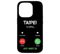 Carcasa para iPhone 14 Pro Taipei está Llamando y Debo IR a Taiwán de Viaje
