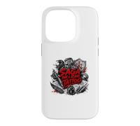 Carcasa para iPhone 14 Pro Tatuaje De Tinta Y Runa Saga Viking Norse Raven