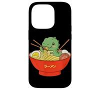 Carcasa para iPhone 14 Pro Tazón de Fideos japoneses T-Rex Ramen Anime Dinosaur Japan Food