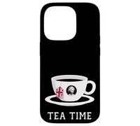 Carcasa para iPhone 14 Pro Tea Time Queen Elizabeth II UK Memoriam 1926-2022 - Copa de té