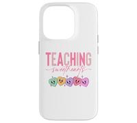Carcasa para iPhone 14 Pro Teaching Sweethearts Valentine Teacher Teaching Sweet Hearts