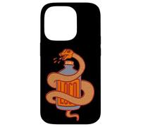 Carcasa para iPhone 14 Pro Tequila Mezcal Serpiente Gusano Dia De Los Muertos Día De Los Muertos