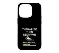 Carcasa para iPhone 14 Pro Terapeuta Gamer Controlador Emocional Jugador Salud Mental Diversión