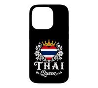 Carcasa para iPhone 14 Pro Thai Queen Thailand Flag Proud Thai Woman