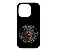 Carcasa para iPhone 14 Pro The Best Rottie Dad Ever Rottweiler Father Vintage Dog Lover