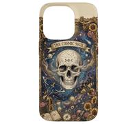 Carcasa para iPhone 14 Pro The Cosmic Sigil Celestial Skull and Galaxy