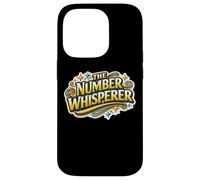 Carcasa para iPhone 14 Pro The Number Whisperer Funny Contable Contador Contador CPA Broma