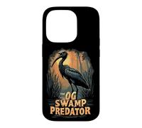 Carcasa para iPhone 14 Pro The OG Swamp Predator - Garza Nocturna de Corona Negra