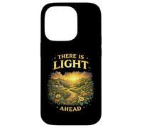Carcasa para iPhone 14 Pro There Is Light Ahead Inspirador Esperanza Dicho edificante