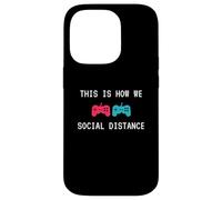 Carcasa para iPhone 14 Pro This Is How We Social Distance Anti Social Introverts Gamer