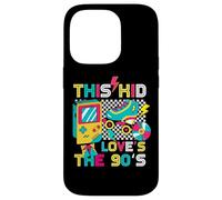 Carcasa para iPhone 14 Pro This Kid Loves The 90's Party, Outfit 1990s Costume 90's Love