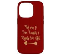 Carcasa para iPhone 14 Pro This Way To Love Laughter - Cita romántica inspiradora