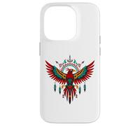 Carcasa para iPhone 14 Pro Thunderbird Native American Tribal Art Niños Nativos para Niños