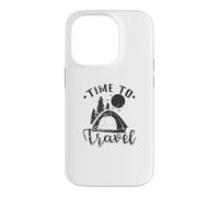 Carcasa para iPhone 14 Pro Tiempo para Viajar Camping Vacaciones Libertad