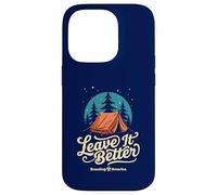 Carcasa para iPhone 14 Pro Tienda de campaña y Estrellas Leave It Better Scouting America