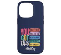 Carcasa para iPhone 14 Pro Tienes Esto No te estreses Rock The Test Day