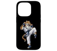 Carcasa para iPhone 14 Pro Tigre Artes Marciales Karate Kickboxing Taekwondo Jiu Jitsu