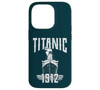 Carcasa para iPhone 14 Pro Titanic Ship 1912 Ocean Liner Diseño de Estilo Vintage