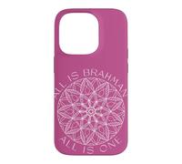 Carcasa para iPhone 14 Pro Todo es Brahman, Todo es uno, Yoga, Unicidad, Mandala Art