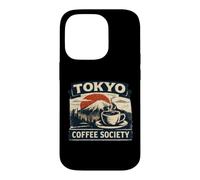 Carcasa para iPhone 14 Pro Tokyo Coffee Club Café Japonés Amante Café Retro