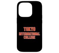 Carcasa para iPhone 14 Pro Tokyo International College Japón Estilo Universitario