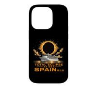 Carcasa para iPhone 14 Pro Total Solar Eclipse Spain Sea 12 August 2026 Men Women Kids