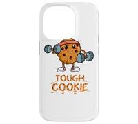 Carcasa para iPhone 14 Pro Tough Cookie Fitness Brownie Entrenamiento Chocolate Muscle