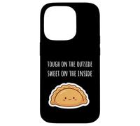 Carcasa para iPhone 14 Pro Tough On The Outside Sweet On The Inside Empanada Amantes