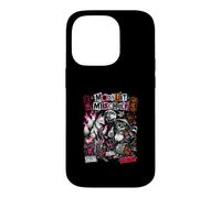 Carcasa para iPhone 14 Pro Travesuras iluminadas por la Luna Kitsune Vs Tanuki Deja Que los espíritus jueguen