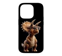Carcasa para iPhone 14 Pro Triceratops Dinosaurio I Love Dinosaurs Cute Triceratops
