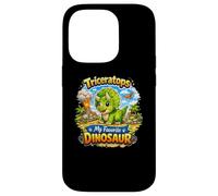 Carcasa para iPhone 14 Pro Triceratops Mi Dinosaurio Favorito