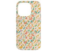 Carcasa para iPhone 14 Pro Tropical Banana Pattern Fruit Floral Beach Aesthetic