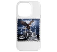Carcasa para iPhone 14 Pro Truck Driver Trucker Camiseta Hombre Papá Big Rig American