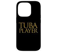 Carcasa para iPhone 14 Pro Tuba Player Musician Obscure Rhythm Instrument Tuba Musician
