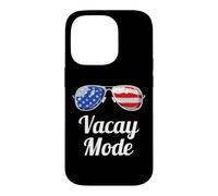 Carcasa para iPhone 14 Pro Vacay Mode USA Sunglasses Summer Vacation & Travel Bloggers