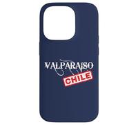Carcasa para iPhone 14 Pro Valparaiso Chile Arte Vintage - Recuerdo de Viaje Sudamérica