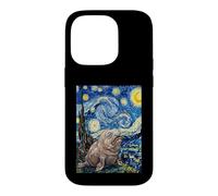 Carcasa para iPhone 14 Pro Van Gogh Starry Night Blob Fish Pintura Arte