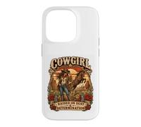 Carcasa para iPhone 14 Pro Vaquera Criada sobre Polvo y diseño de determinación Grit Tough
