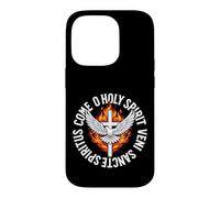 Carcasa para iPhone 14 Pro Ven Espíritu Santo Veni Sancte Spiritus Pentecostés Católico