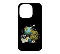 Carcasa para iPhone 14 Pro Viaje Aventura Cámara Globo