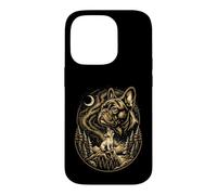 Carcasa para iPhone 14 Pro Vintage French Bulldog Cosmic Night Sky Dog Lover