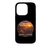 Carcasa para iPhone 14 Pro Vintage Grand y Canyon Sunset Road en diseño de Viaje