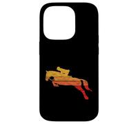 Carcasa para iPhone 14 Pro Vintage Horse Rider Girl 80s Hunter Jumper